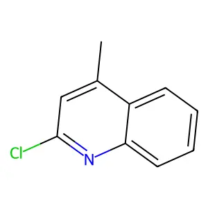 2-Chloro-4-methylquinoline structure