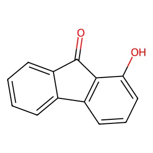 1-Hydroxyfluorenone structure