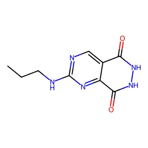 2-[2-(Aziridin-1-yl)ethyl]pyridine structure
