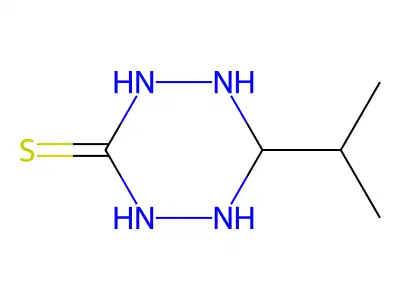 6-(Propan-2-yl)-1,2,4,5-tetrazinane-3-thione structure