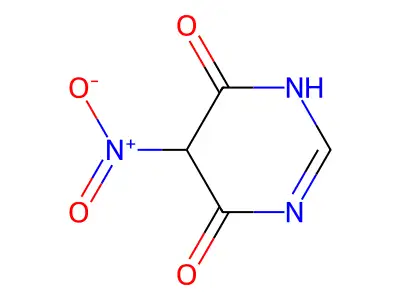 5-Nitropyrimidine-4,6(1H,5H)-dione structure