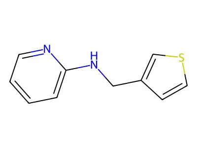 N-(3-Thienylmethyl)pyridin-2-amine structure