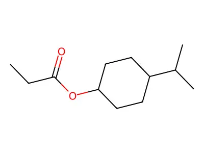 Isopropyl cyclohexylpropionate structure