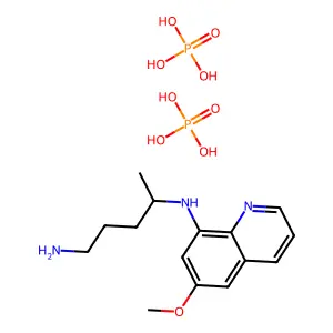 Primaquine Diphosphate structure