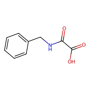 2-(Benzylamino)-2-oxoacetic acid structure