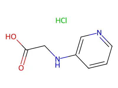 2-(Pyridin-3-ylamino)acetic acid structure