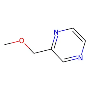 2-Methoxy-(3,5 or 6)-methylpyrazine structure