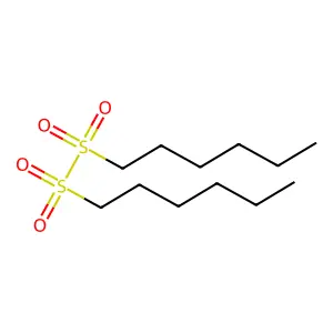 Disulfone, dihexyl structure