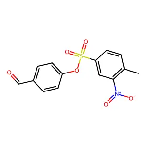 4-Formylphenyl 4-methyl-3-nitrobenzenesulfonate structure