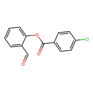 2-Formylphenyl 4-chlorobenzoate structure