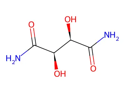 2,3-Dihydroxy-succinamide structure