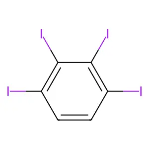 1,2,3,4-Tetraiodobenzene structure