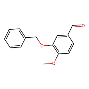 3-苄氧基-4-甲氧基苯甲醛 structure