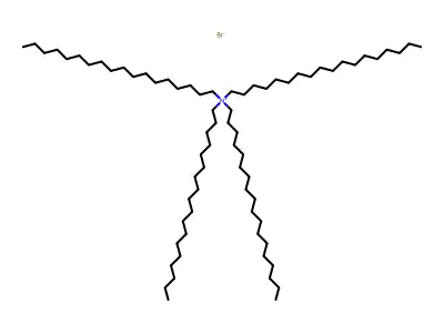 Tetraoctadecylammonium bromide structure