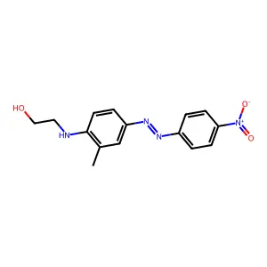 2-[[2-Methyl-4-[(4-nitrophenyl)azo]phenyl]amino]ethanol structure