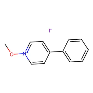 1-甲氧基-4-苯基吡啶鎓碘化物(1:1) structure