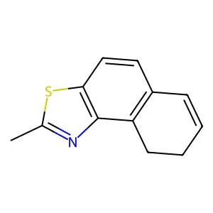 8,9-Dihydro-2-methylnaphtho[1,2-d]thiazole structure
