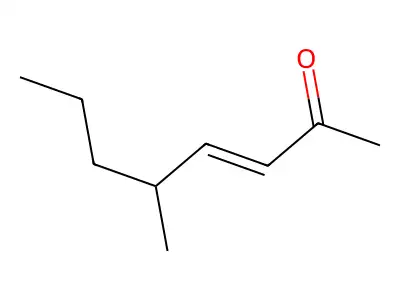 5-Methyl-3-octen-2-one structure