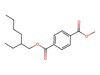 2-Ethylhexyl methyl terephthalate structure
