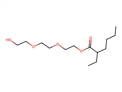 2-[2-(2-Hydroxyethoxy)ethoxy]ethyl 2-ethylhexanoate structure