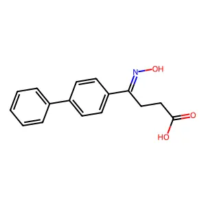 4-羟基亚氨基-4-(4-联苯基)丁酸 structure