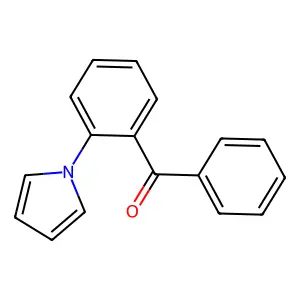 phenyl[2-(1H-pyrrol-1-yl)phenyl]methanone structure