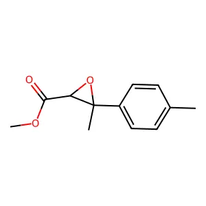 Methyl 3-methyl-3-(4-methylphenyl)oxirane-2-carboxylate structure