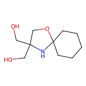 1-Oxa-4-azaspiro(4.5)decane-3,3-dimethanol structure