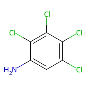 2,3,4,5-Tetrachloroaniline structure