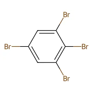 1,2,3,5-Tetrabromobenzene structure