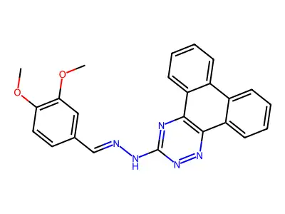 N-[(E)-(3,4-dimethoxyphenyl)methylideneamino]phenanthro[9,10 structure