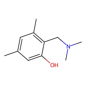 2-[(Dimethylamino)methyl]-3,5-dimethylphenol structure