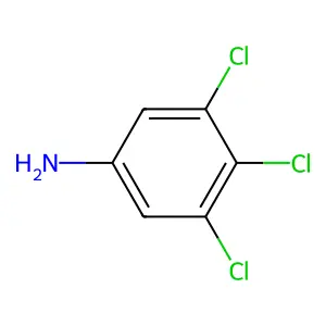 3,4,5-Trichloroaniline structure