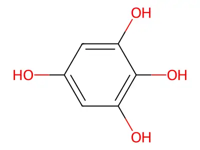 1,2,3,5-四羟基苯 structure