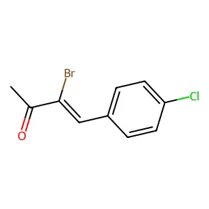 3-Bromo-4-(4-chlorophenyl)but-3-en-2-one structure