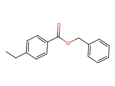 4-乙基苯甲酸苄酯 structure