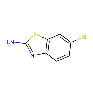 2-Amino-1,3-benzothiazole-6-thiol structure