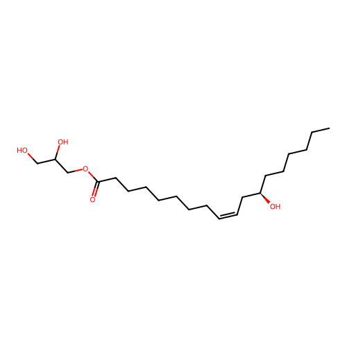 Glyceryl Ricinoleate structure