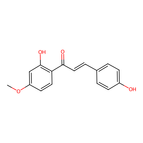 Isoliquiritigenin 4'-methyl ether structure