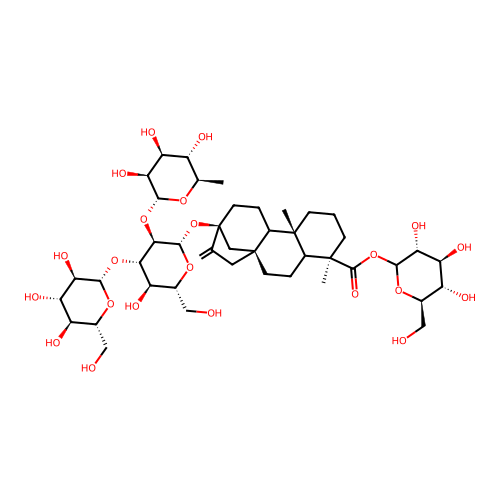 Rebaudioside C structure