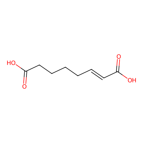 2-辛烯二酸 structure