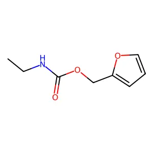 (N-ethylcarbamoylhydroxymethyl)furan structure