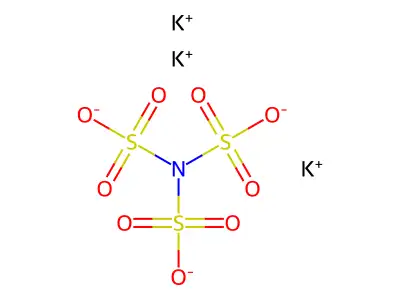 Potassium aminetrisulfonate structure