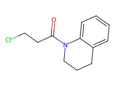1-(3-Chloropropanoyl)-1,2,3,4-tetrahydroquinoline structure