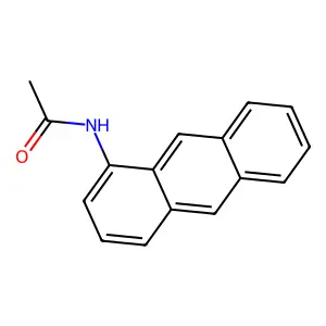 N-1-蒽基乙酰胺 structure