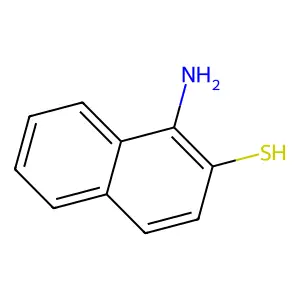 1-氨基-2-萘硫醇 structure