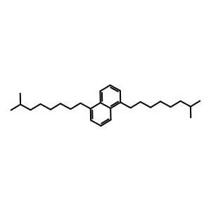 Diisononylnaphthalene structure
