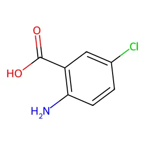 2-Amino-5-chlorobenzoic acid structure