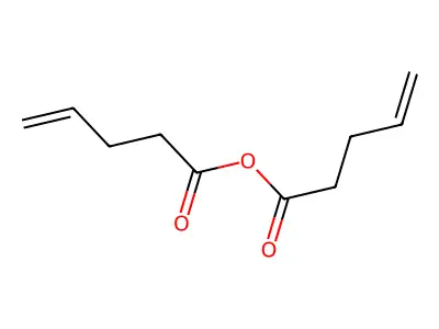 4-戊烯酸酐 structure