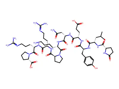 Neurotensin (1-10) structure